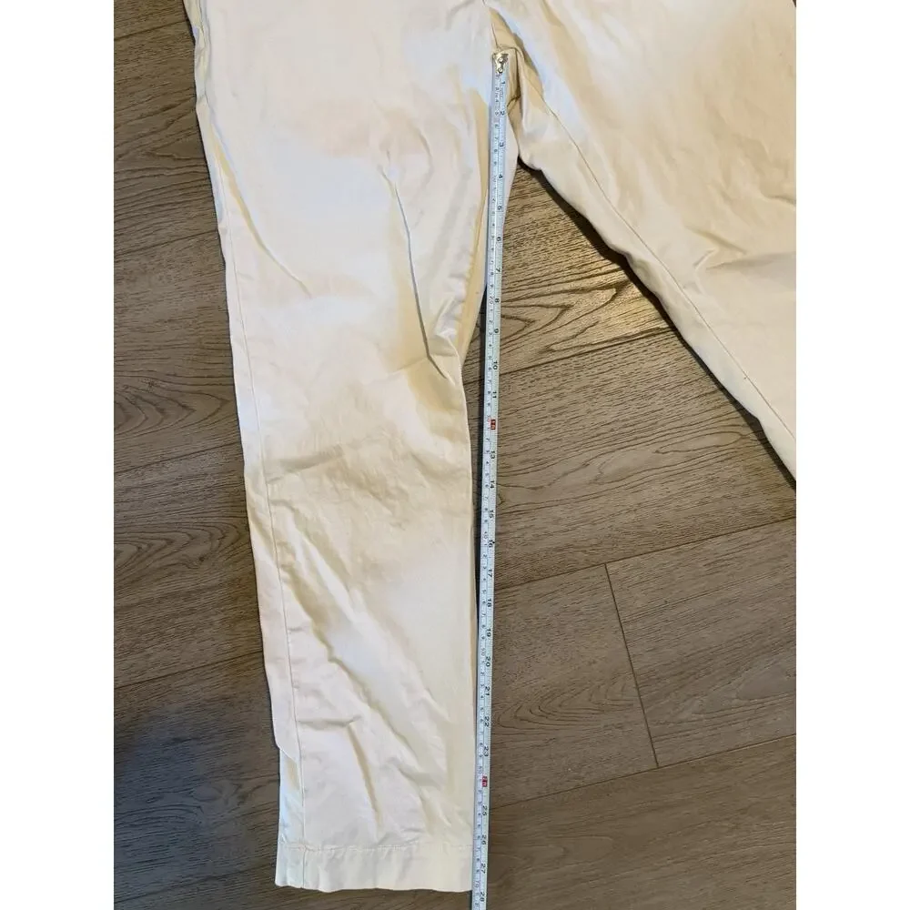 Polo Ralph Lauren Stretch Slim Fit Pants Mens 32x30 Chino Casual Khaki